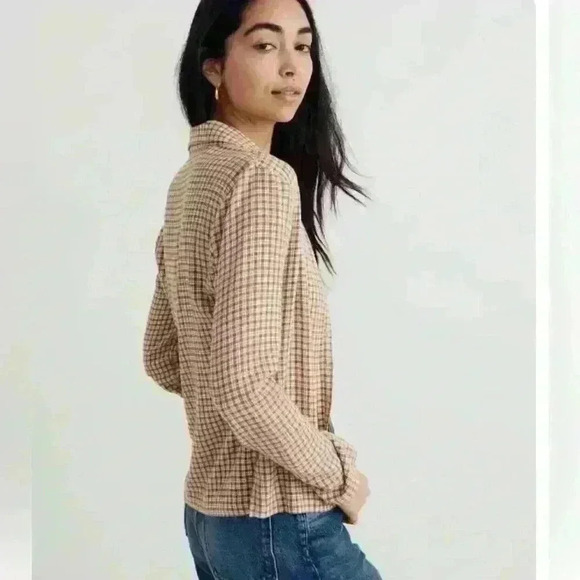 NWT Madewell bottom down shirt size 00 - Picture 2 of 5